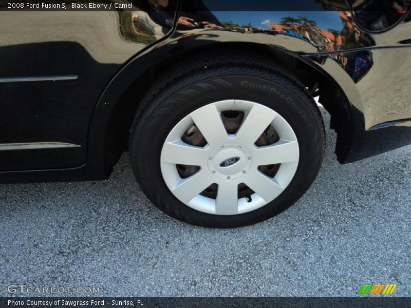 Black Ebony / Camel 2008 Ford Fusion S