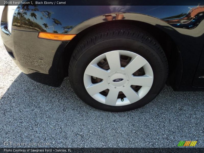 Black Ebony / Camel 2008 Ford Fusion S