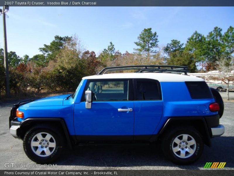 Voodoo Blue / Dark Charcoal 2007 Toyota FJ Cruiser