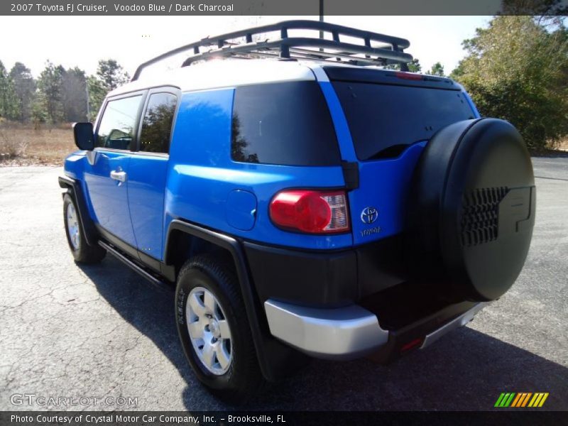 Voodoo Blue / Dark Charcoal 2007 Toyota FJ Cruiser