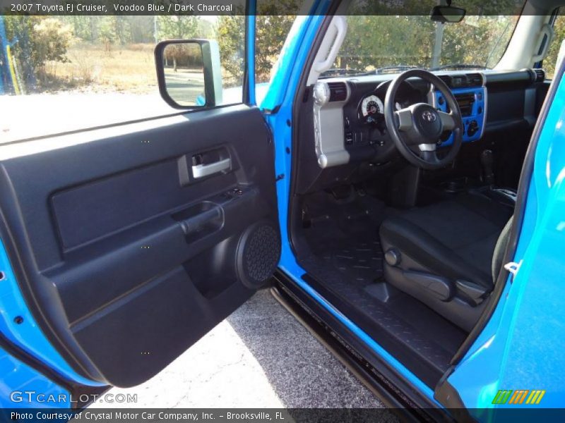 Voodoo Blue / Dark Charcoal 2007 Toyota FJ Cruiser