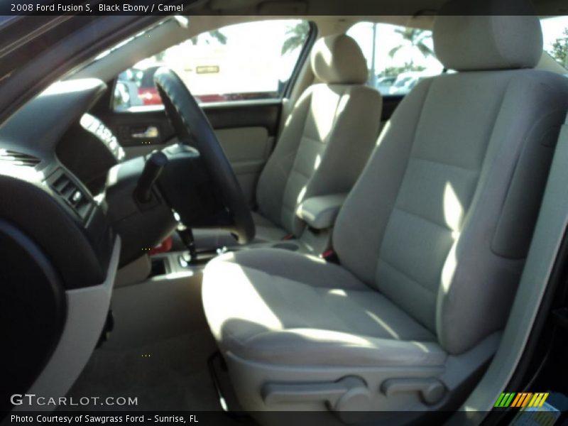 Black Ebony / Camel 2008 Ford Fusion S