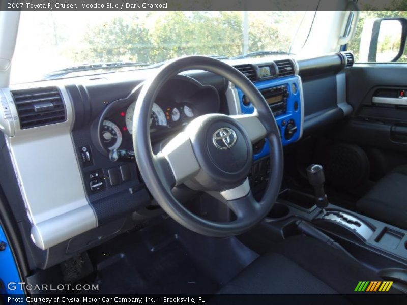 Voodoo Blue / Dark Charcoal 2007 Toyota FJ Cruiser