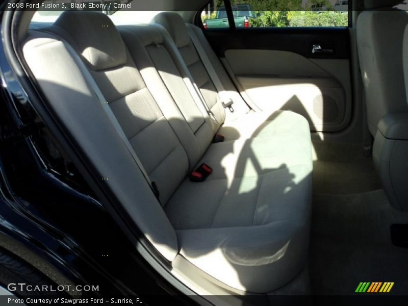Black Ebony / Camel 2008 Ford Fusion S
