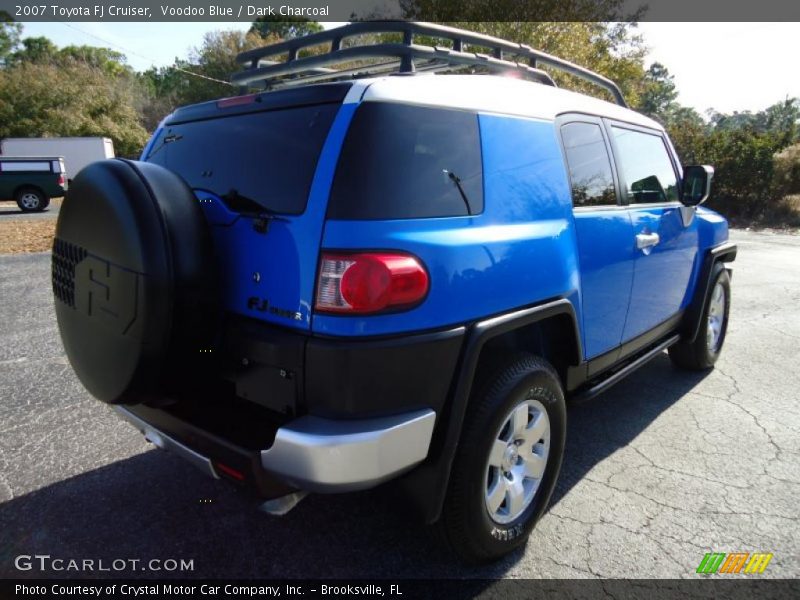 Voodoo Blue / Dark Charcoal 2007 Toyota FJ Cruiser