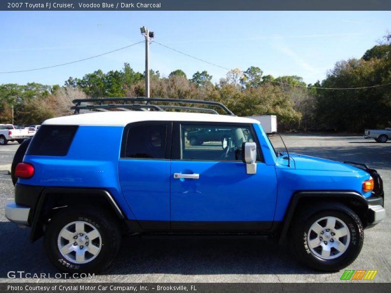 Voodoo Blue / Dark Charcoal 2007 Toyota FJ Cruiser