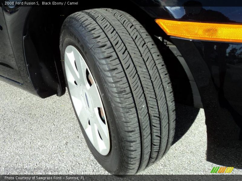 Black Ebony / Camel 2008 Ford Fusion S