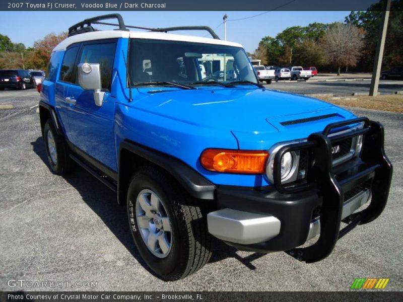 Voodoo Blue / Dark Charcoal 2007 Toyota FJ Cruiser