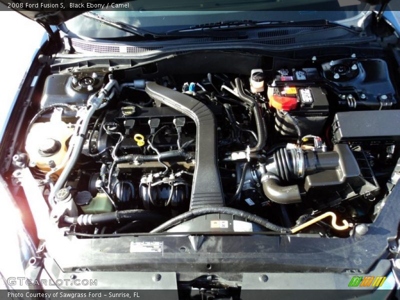 Black Ebony / Camel 2008 Ford Fusion S