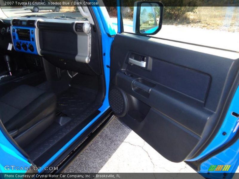 Voodoo Blue / Dark Charcoal 2007 Toyota FJ Cruiser