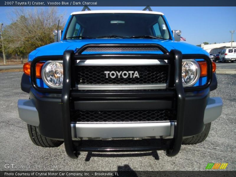 Voodoo Blue / Dark Charcoal 2007 Toyota FJ Cruiser