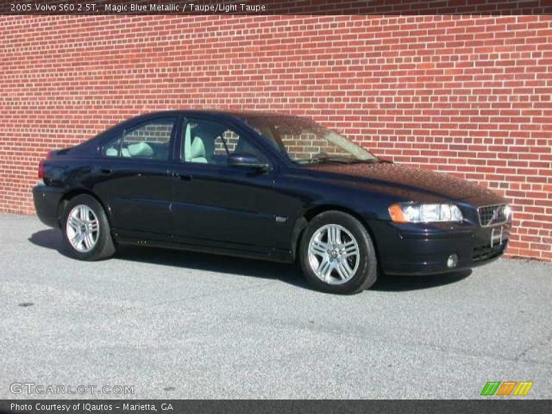 Magic Blue Metallic / Taupe/Light Taupe 2005 Volvo S60 2.5T