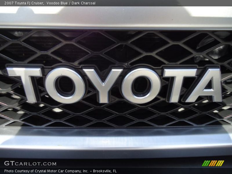 Voodoo Blue / Dark Charcoal 2007 Toyota FJ Cruiser
