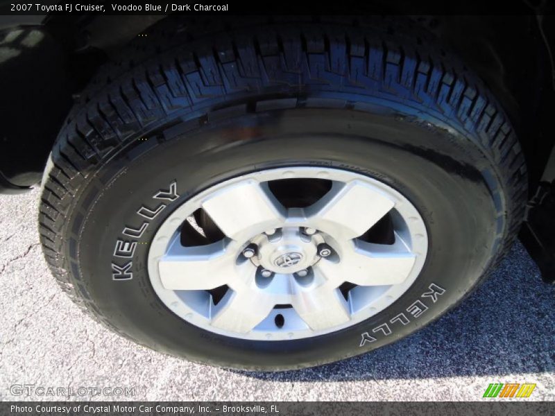 Voodoo Blue / Dark Charcoal 2007 Toyota FJ Cruiser