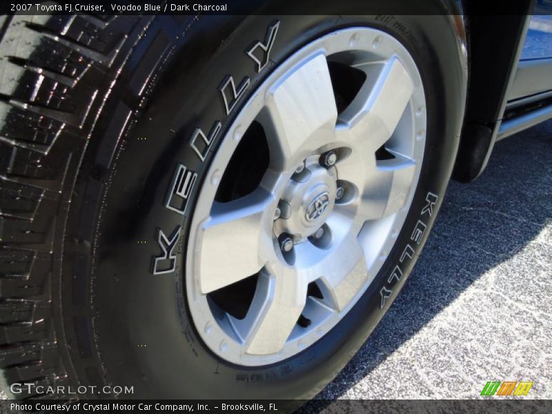 Voodoo Blue / Dark Charcoal 2007 Toyota FJ Cruiser
