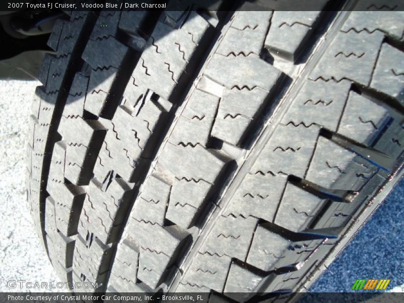 Voodoo Blue / Dark Charcoal 2007 Toyota FJ Cruiser