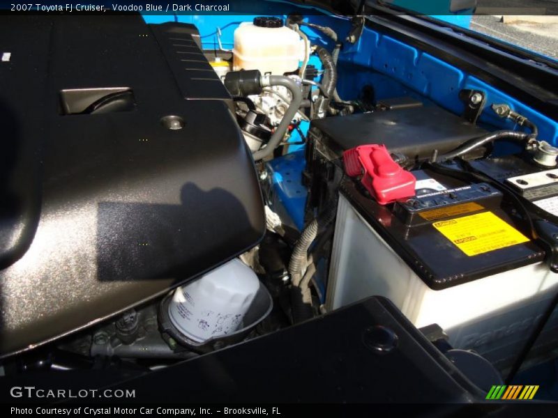 Voodoo Blue / Dark Charcoal 2007 Toyota FJ Cruiser