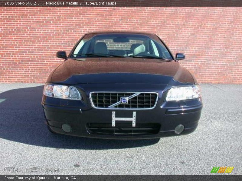 Magic Blue Metallic / Taupe/Light Taupe 2005 Volvo S60 2.5T
