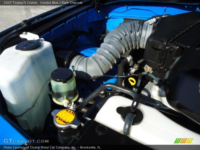 Voodoo Blue / Dark Charcoal 2007 Toyota FJ Cruiser