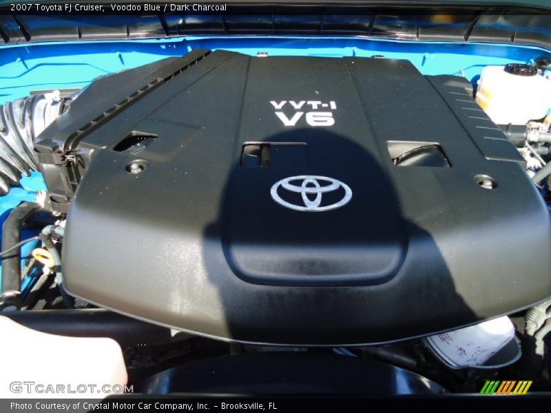 Voodoo Blue / Dark Charcoal 2007 Toyota FJ Cruiser