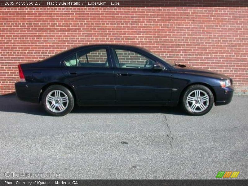 Magic Blue Metallic / Taupe/Light Taupe 2005 Volvo S60 2.5T