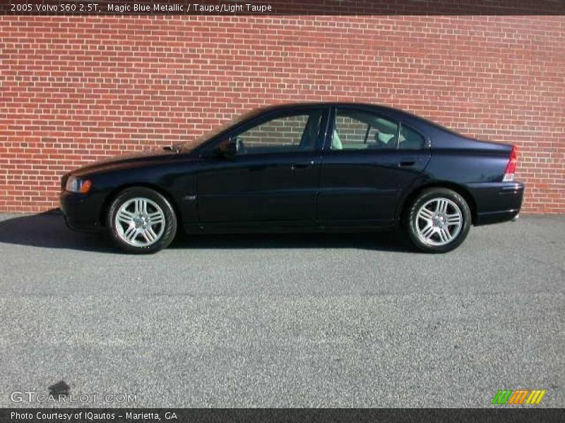 Magic Blue Metallic / Taupe/Light Taupe 2005 Volvo S60 2.5T
