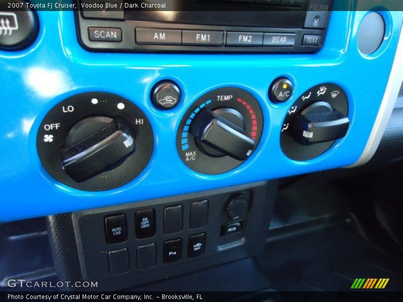 Voodoo Blue / Dark Charcoal 2007 Toyota FJ Cruiser
