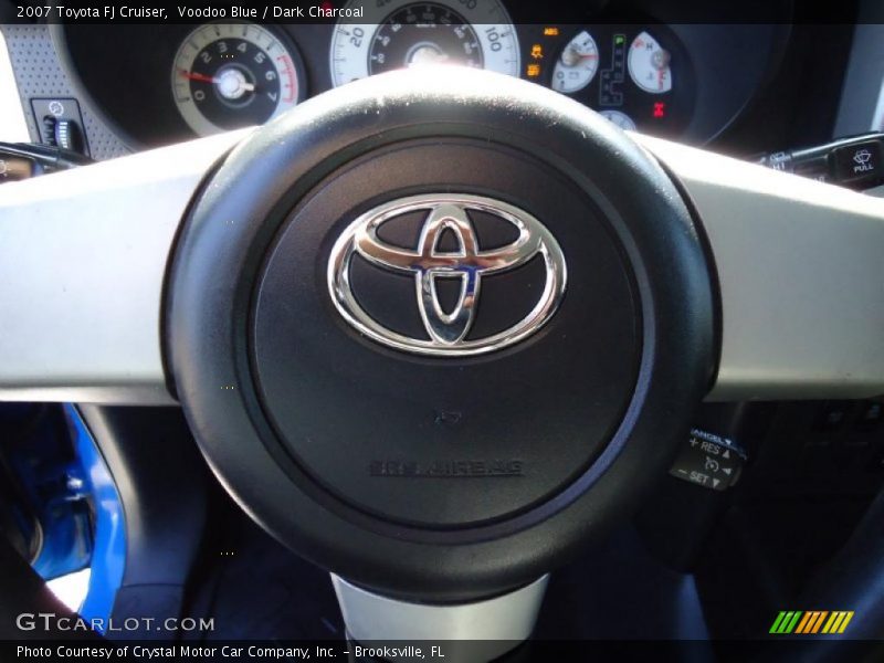 Voodoo Blue / Dark Charcoal 2007 Toyota FJ Cruiser