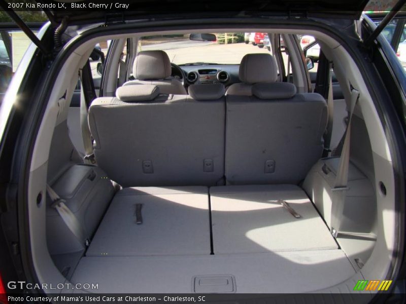 Black Cherry / Gray 2007 Kia Rondo LX
