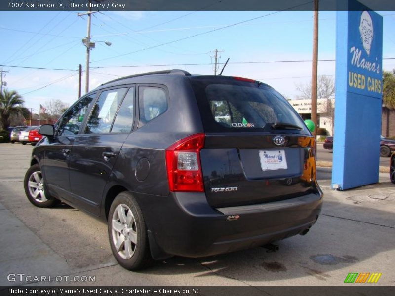 Black Cherry / Gray 2007 Kia Rondo LX