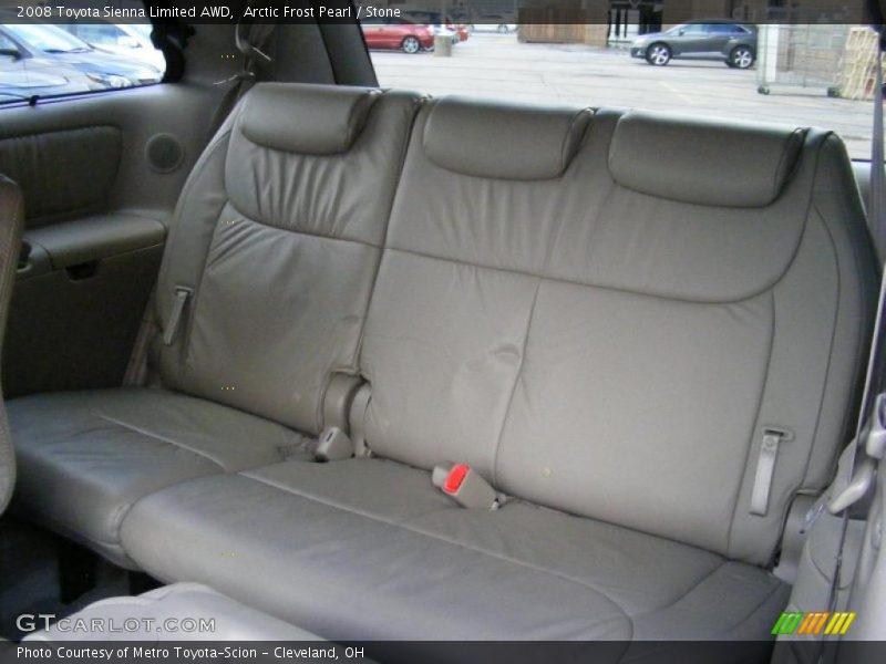 Arctic Frost Pearl / Stone 2008 Toyota Sienna Limited AWD