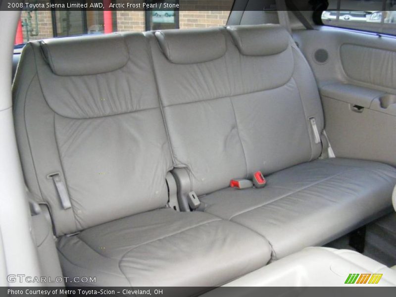 Arctic Frost Pearl / Stone 2008 Toyota Sienna Limited AWD