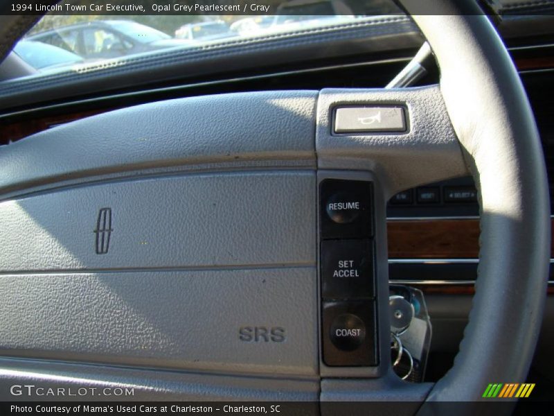 Opal Grey Pearlescent / Gray 1994 Lincoln Town Car Executive