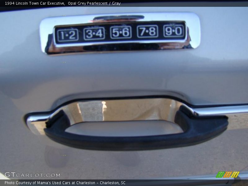 Opal Grey Pearlescent / Gray 1994 Lincoln Town Car Executive