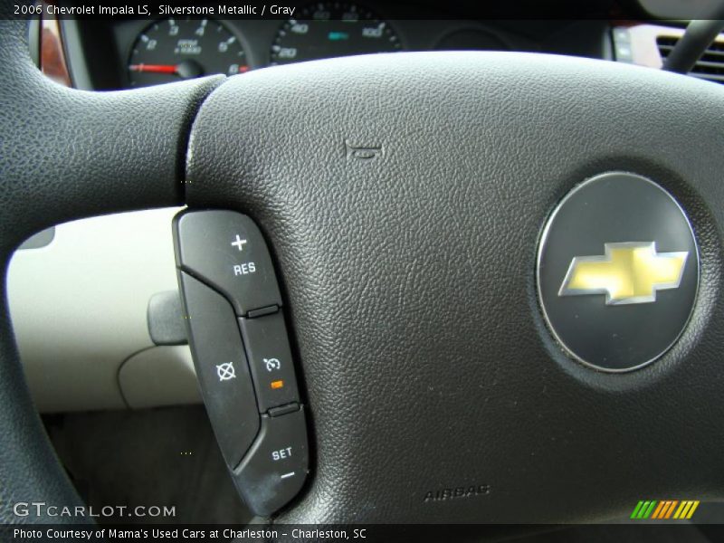 Silverstone Metallic / Gray 2006 Chevrolet Impala LS