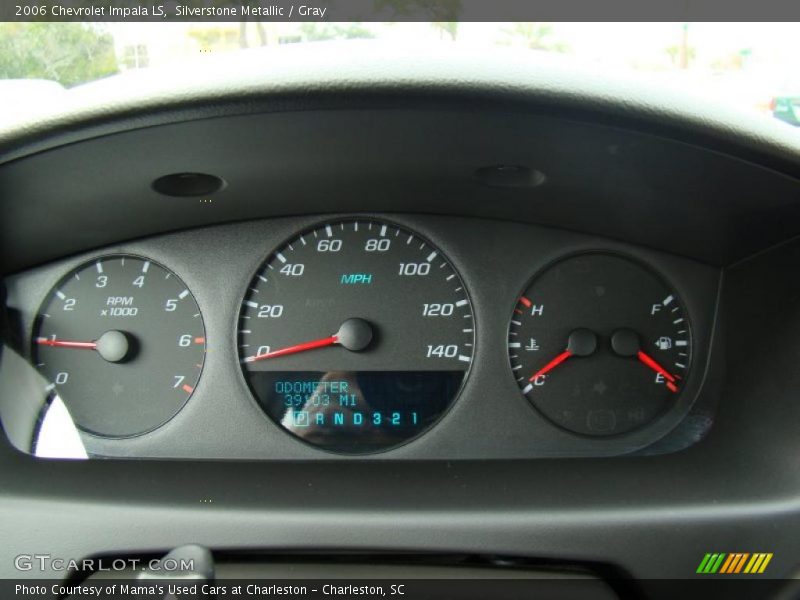 Silverstone Metallic / Gray 2006 Chevrolet Impala LS