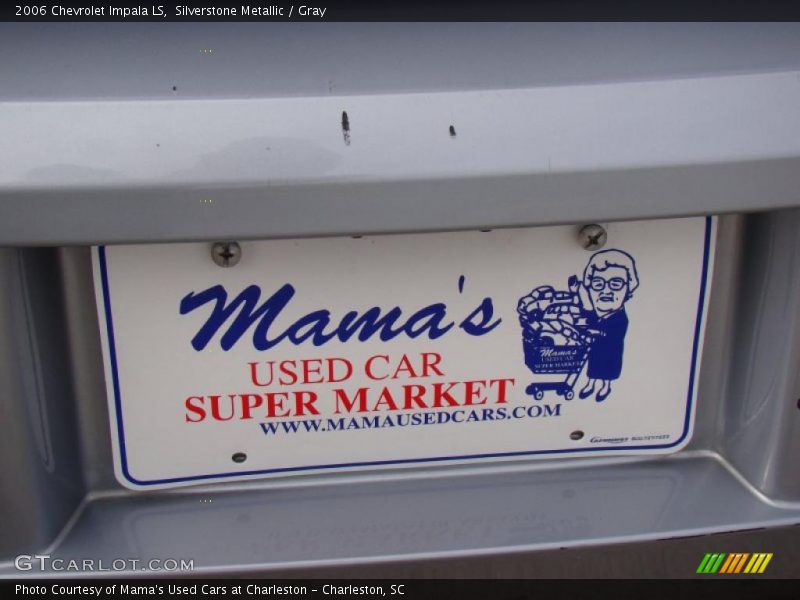 Silverstone Metallic / Gray 2006 Chevrolet Impala LS
