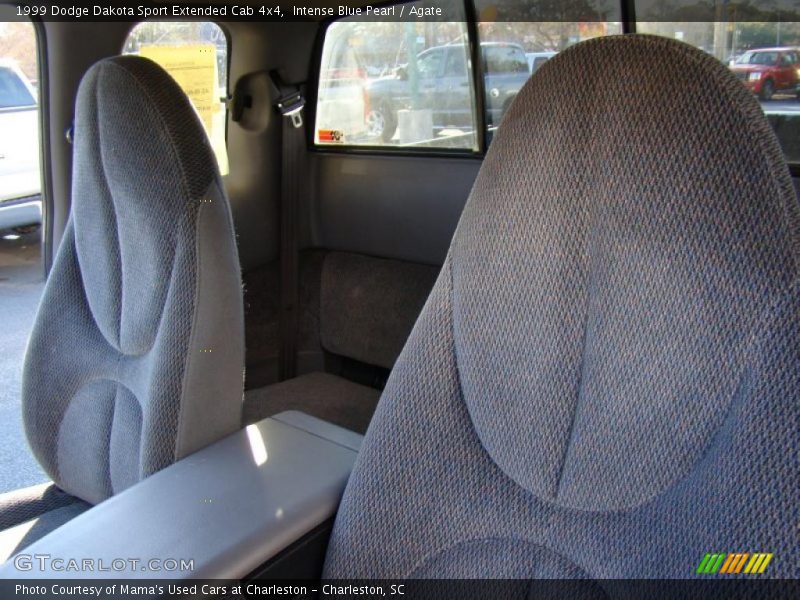 Intense Blue Pearl / Agate 1999 Dodge Dakota Sport Extended Cab 4x4