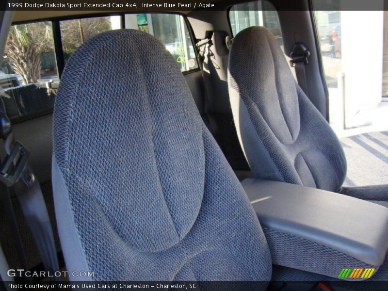 Intense Blue Pearl / Agate 1999 Dodge Dakota Sport Extended Cab 4x4