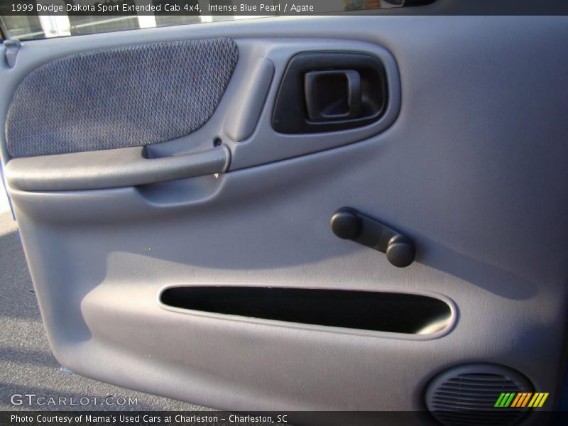 Intense Blue Pearl / Agate 1999 Dodge Dakota Sport Extended Cab 4x4