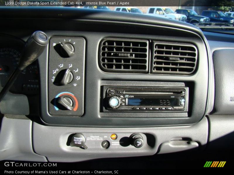 Intense Blue Pearl / Agate 1999 Dodge Dakota Sport Extended Cab 4x4