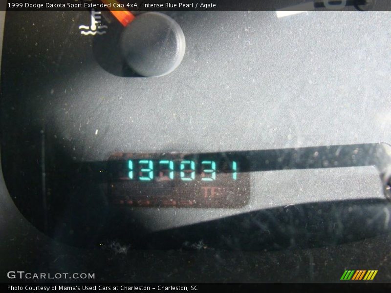 Intense Blue Pearl / Agate 1999 Dodge Dakota Sport Extended Cab 4x4