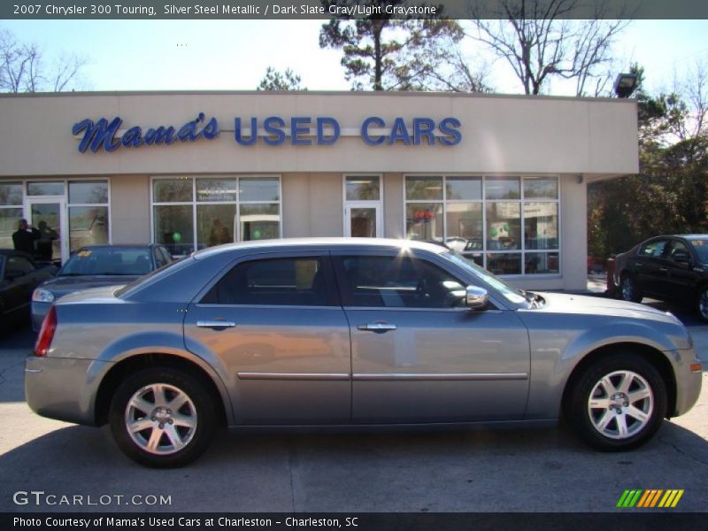 Silver Steel Metallic / Dark Slate Gray/Light Graystone 2007 Chrysler 300 Touring