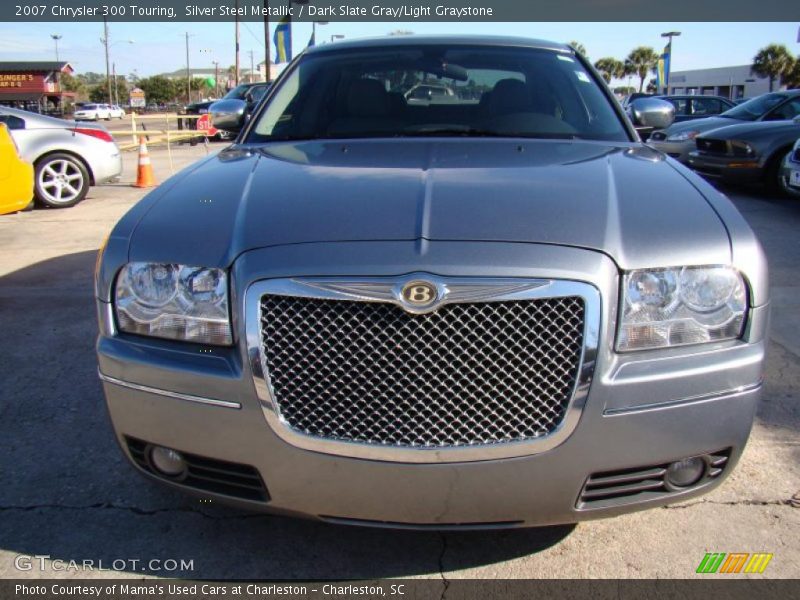 Silver Steel Metallic / Dark Slate Gray/Light Graystone 2007 Chrysler 300 Touring