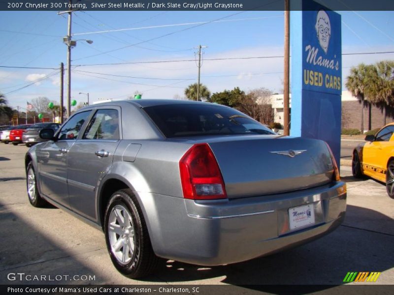 Silver Steel Metallic / Dark Slate Gray/Light Graystone 2007 Chrysler 300 Touring