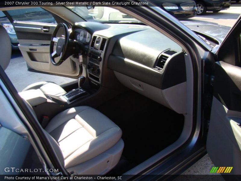 Silver Steel Metallic / Dark Slate Gray/Light Graystone 2007 Chrysler 300 Touring