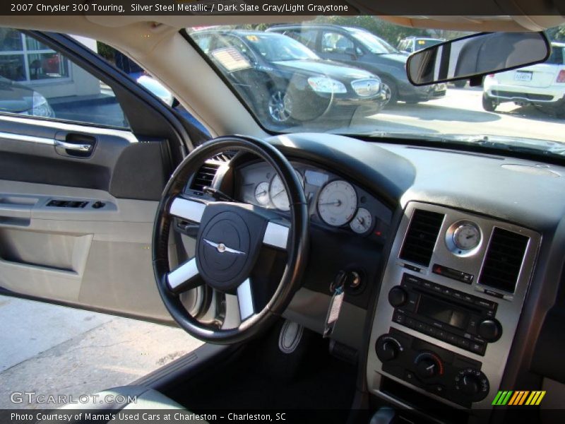 Silver Steel Metallic / Dark Slate Gray/Light Graystone 2007 Chrysler 300 Touring