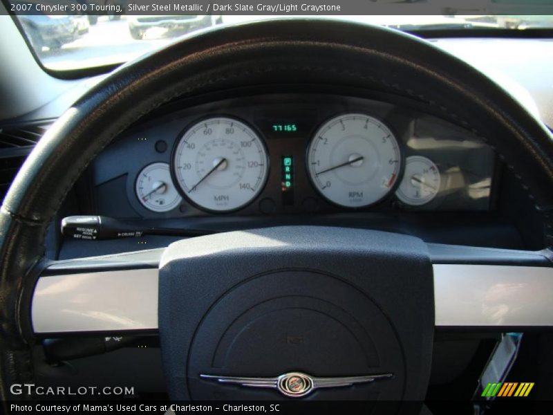Silver Steel Metallic / Dark Slate Gray/Light Graystone 2007 Chrysler 300 Touring