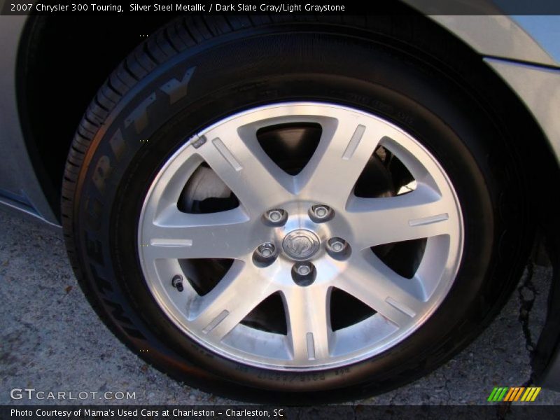 Silver Steel Metallic / Dark Slate Gray/Light Graystone 2007 Chrysler 300 Touring