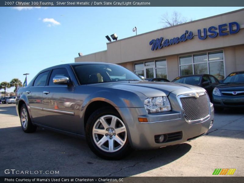 Silver Steel Metallic / Dark Slate Gray/Light Graystone 2007 Chrysler 300 Touring